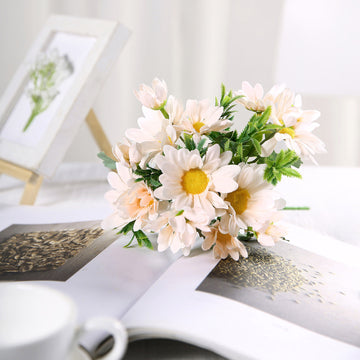 Artificial Silk Daisy Flower Bouquet for Any Occasion