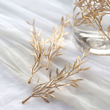 Create Stunning Gold Centerpieces with Ease