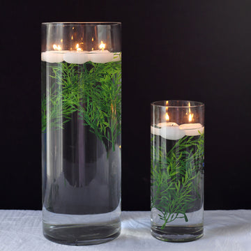 Create Stunning Centerpieces with Mini Green Artificial Fern Leaf Branch Stems