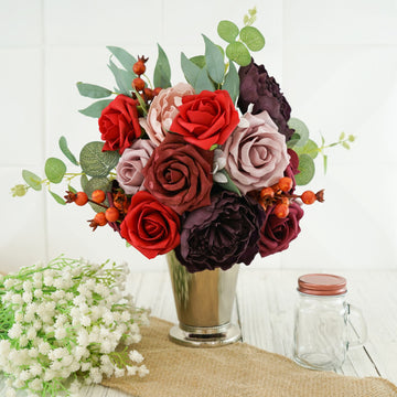 Unleash Your Creativity with the Mixed Faux Floral Arrangements