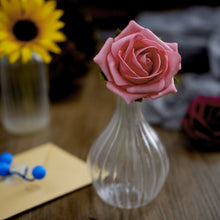 Silk Rose Sunflower & Blueberry Stem Mix Box In Burgundy/Pink 34 Pcs