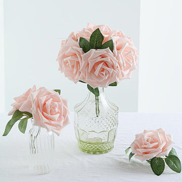 Beautiful Blush Roses for Your Event Décor