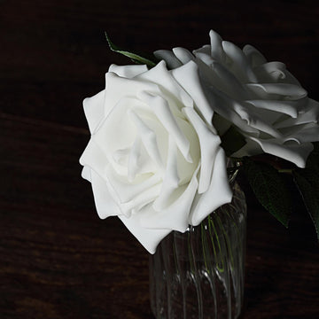Realistic and Long-lasting Foam Flowers