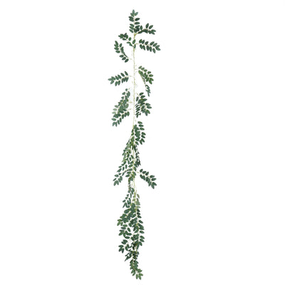 Green leafy vine hanging decor