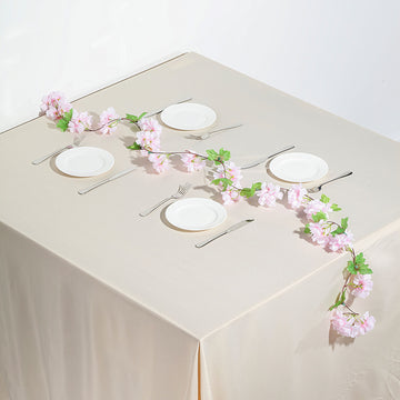 Create an Enchanting Atmosphere with Artificial Cherry Blossom Flower Garland