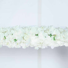 Silk Hanging Cream Hydrangea Flower Garland Vine 7 Feet