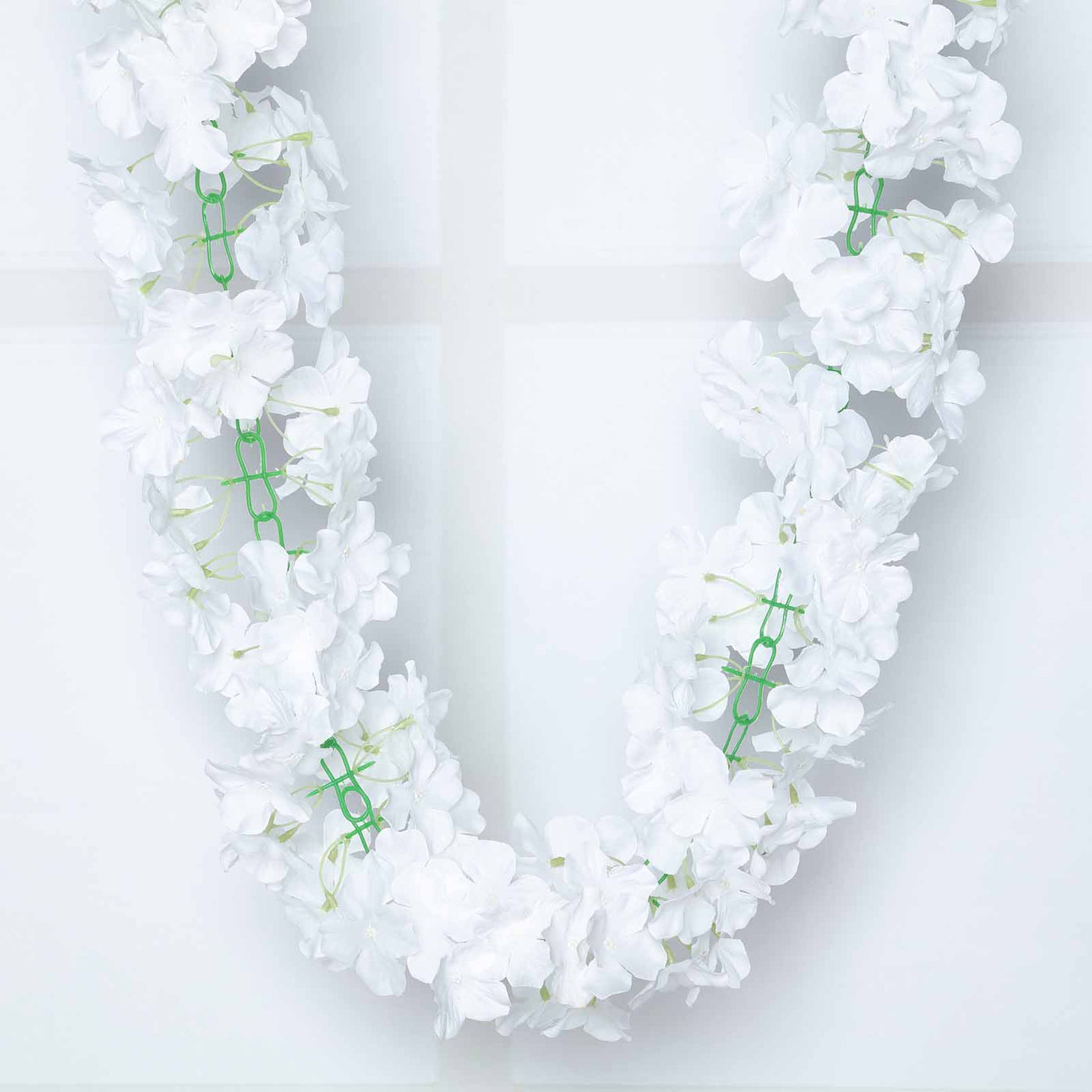 7ft White Silk Hydrangea Garland Vine | eFavormart.com
