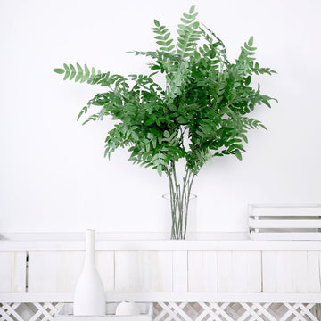 Add a Natural Green Touch with Light Green Artificial Silk Plant Stems