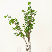 3 Pack | 43inch Faux Leaf Branches, Artificial Green Petal Branches Leaf Spray