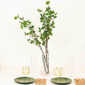 Create a Natural Oasis with Artificial Green Petal Branches