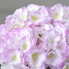 5 Bushes Artificial Lavender Hydrangea Flower Silk Bushes Bouquets 