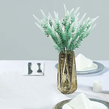 Enhance Any Occasion with Artificial Lavender Flower Plant Stems