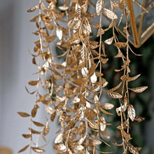 2 Pack Of 41 Inch Gold Artificial Ivy Garlands