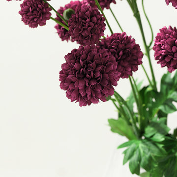 Versatile and Multipurpose Artificial Chrysanthemum Mum Flower Bouquets