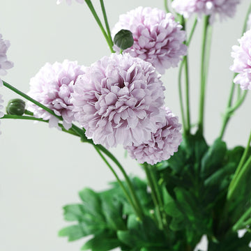 Create a Captivating Atmosphere with Faux Chrysanthemum Flower Bouquet