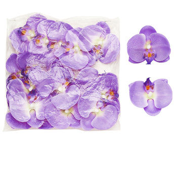 Create a Lavender Lilac Oasis with Artificial Silk Orchids