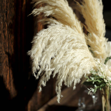 Create a Rustic and Chic Atmosphere with Dried Wheat Tint Pampas Grass
