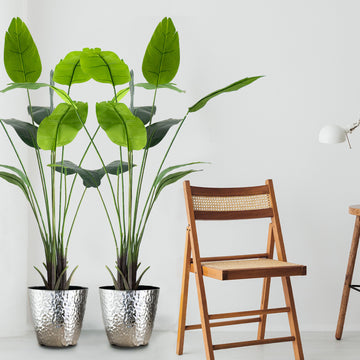Elevate Your Indoor Decor with a 6ft Faux Potted Bird of Paradise Plant