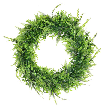 Versatile and Durable Green Artificial Lifelike Wreaths for Any Occasion