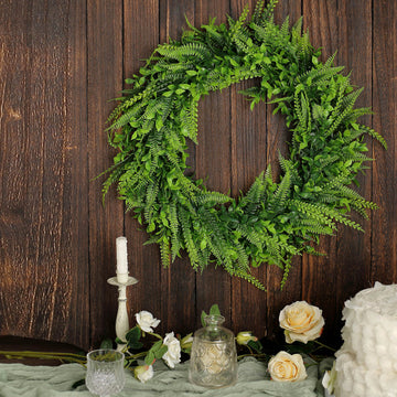 Bring Timeless Fresh Flair to Your Home or Event Decor with Lifelike Greenery Garlands