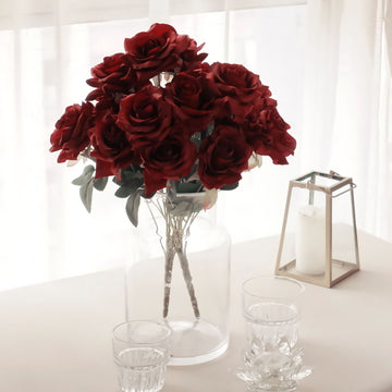 Enhance Your Decor with Beautiful Burgundy Flower Bouquets