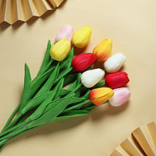 Artificial Tulips Real Touch 13 Inch Assorted 10 Stems