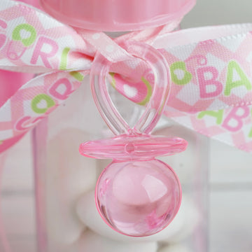 Add a Dreamy Flair to Your Baby Shower with Pink Decorative Baby Pacifiers