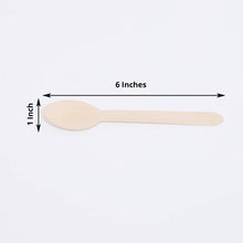 6 Inch 100 Pack Birchwood Eco Friendly Disposable Spoons