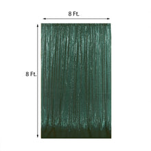 A Hunter Emerald Green Sequin Curtain