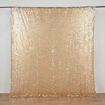 Transform Your Event with a Luxurious Matte Champagne Backdrop