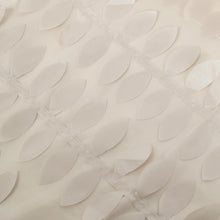 8ftx8ft Beige 3D Leaf Petal Taffeta Fabric Photo Backdrop Curtain
