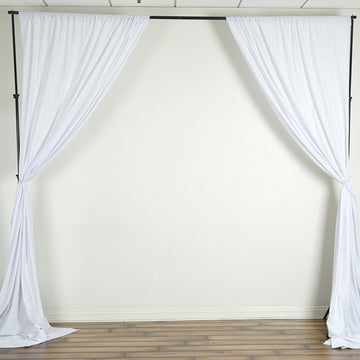 Versatile and Stylish White Curtain Panels