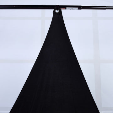 Black Triangle Sun Shade Sail Canopy for Party and Wedding Decor