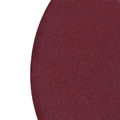 Burgundy textured fabric swatch on a white background