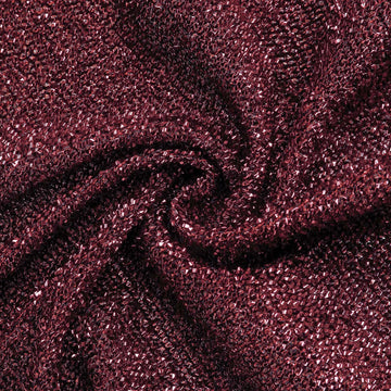Stunning Burgundy Metallic Shimmer Backdrop for Any Occasion