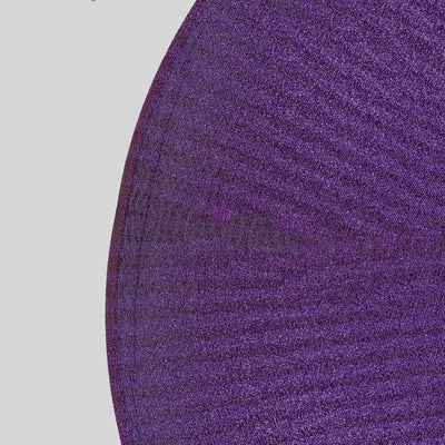 Purple textured fabric swatch on a plain backdrop.