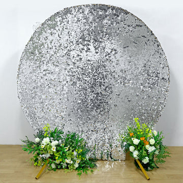 Big Payette Sequin Arbor Cover for Dazzling Events