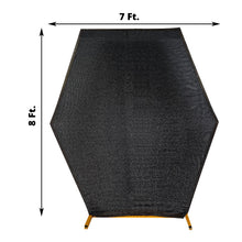 Spandex black double sided arch covers, fitted backdrop covers, solid backdrop curtain & dividers