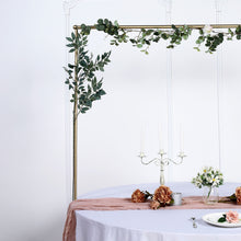 42inch Gold Adjustable Over The Table Metal Wedding Arch Flower Rod Stand