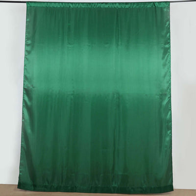 Green satin backdrop fabric for photography or events