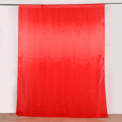 Red silk backdrop for photography or events