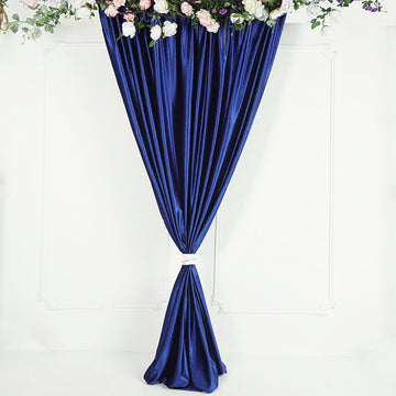Create a Mesmerizing Ambiance with the Royal Blue Velvet Backdrop Curtain Panel