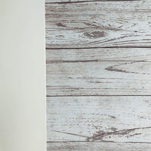 8ftx8ft White/Gray Distressed Wood Panels Vinyl Photography Backdrop