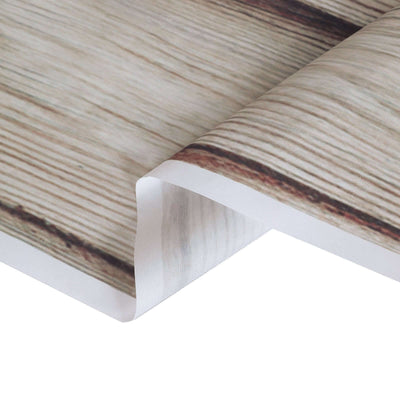 Wood grain vinyl backdrop for photography and crafts.