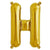 16inch Shiny Metallic Gold Mylar Foil Alphabet Letter & Number Balloons