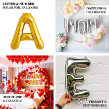 16inches Shiny Metallic Gold Mylar Foil Alphabet Letter Balloons - Y