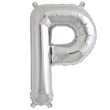 Shiny Metallic Silver Balloons Mylar Foil In 16 Inch Letter & Number