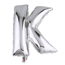 Mylar Foil Number & Letter Balloons 40 Inch Metallic Silver Helium And Air#whtbkgd