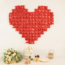 Extra Large Red Heart Mylar Metallic Foil Balloon - 41 Inch X 36 Inch 