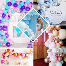 Balloon Garland Arch Kit In Purple Gold White For DIY 121 Pack